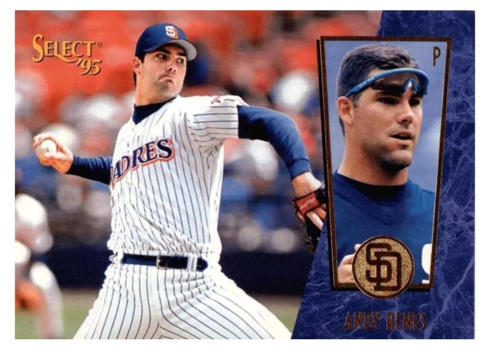 1995 Select Andy Benes #75 card