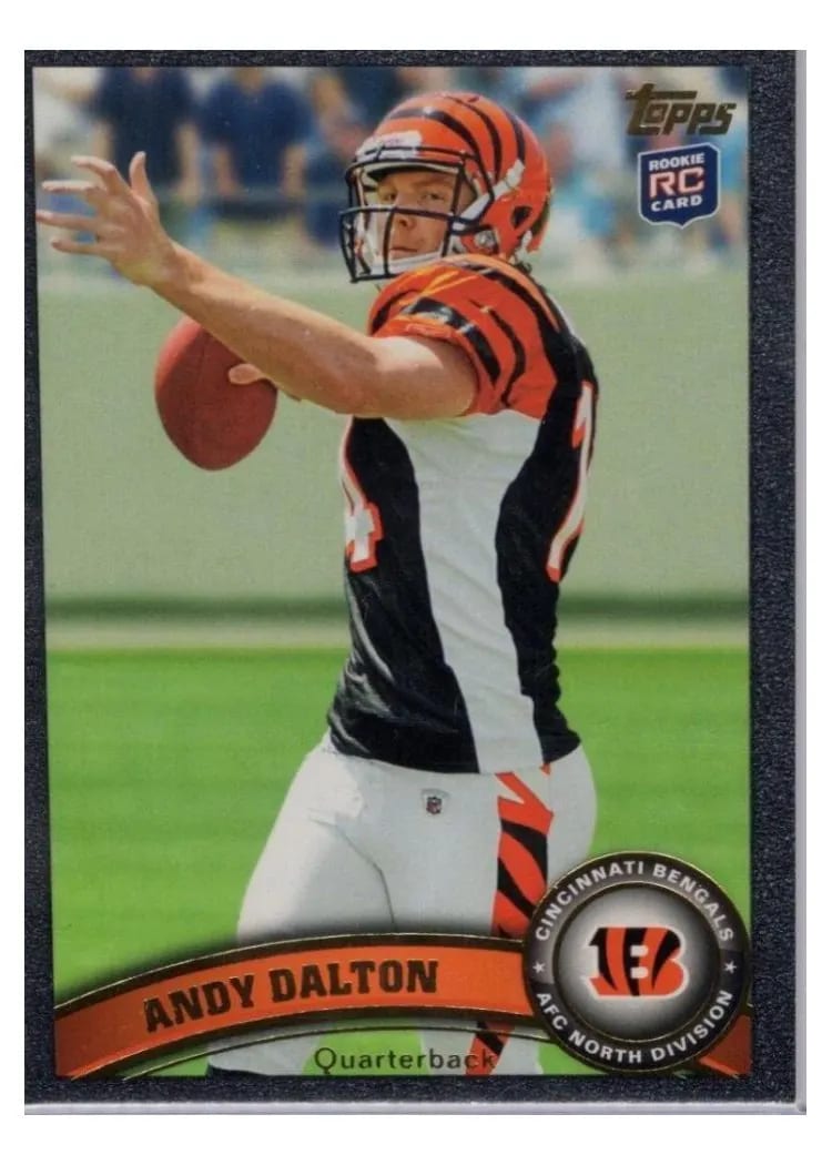2011 Topps Andy Dalton #70 card