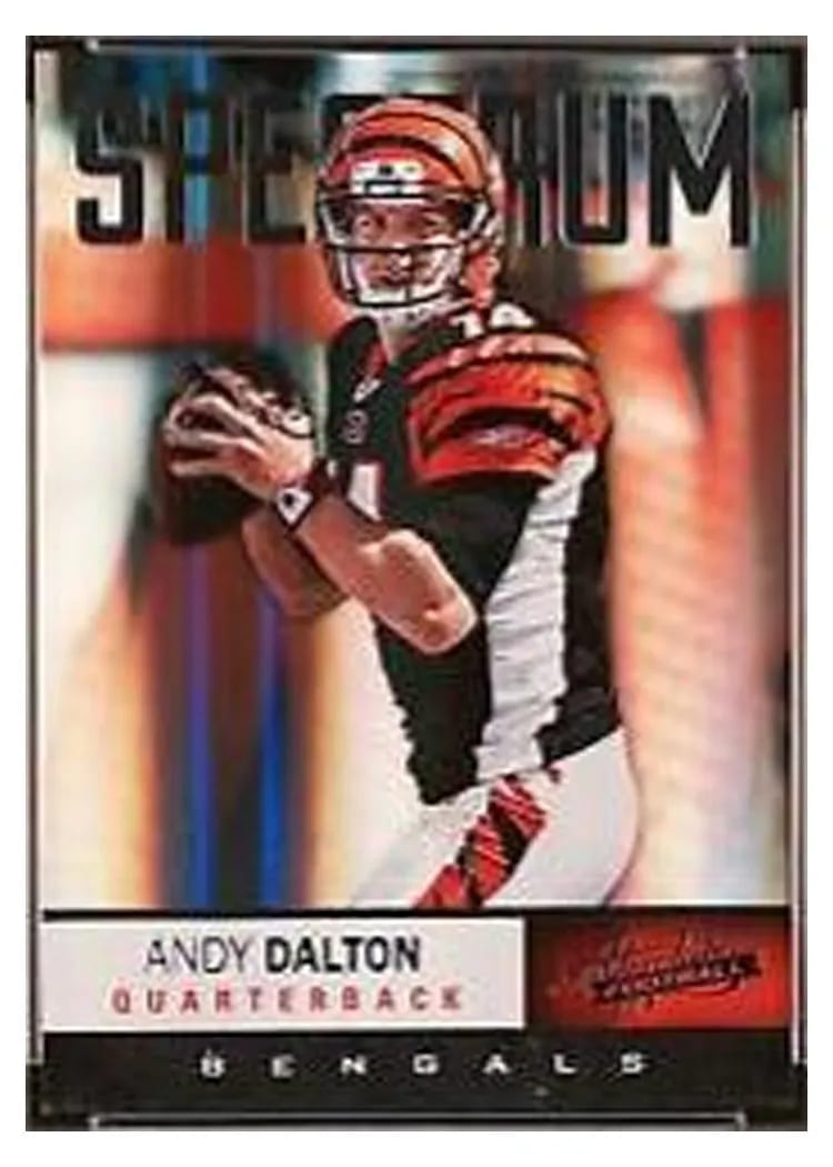 2012 Panini Absolute Andy Dalton #8 card
