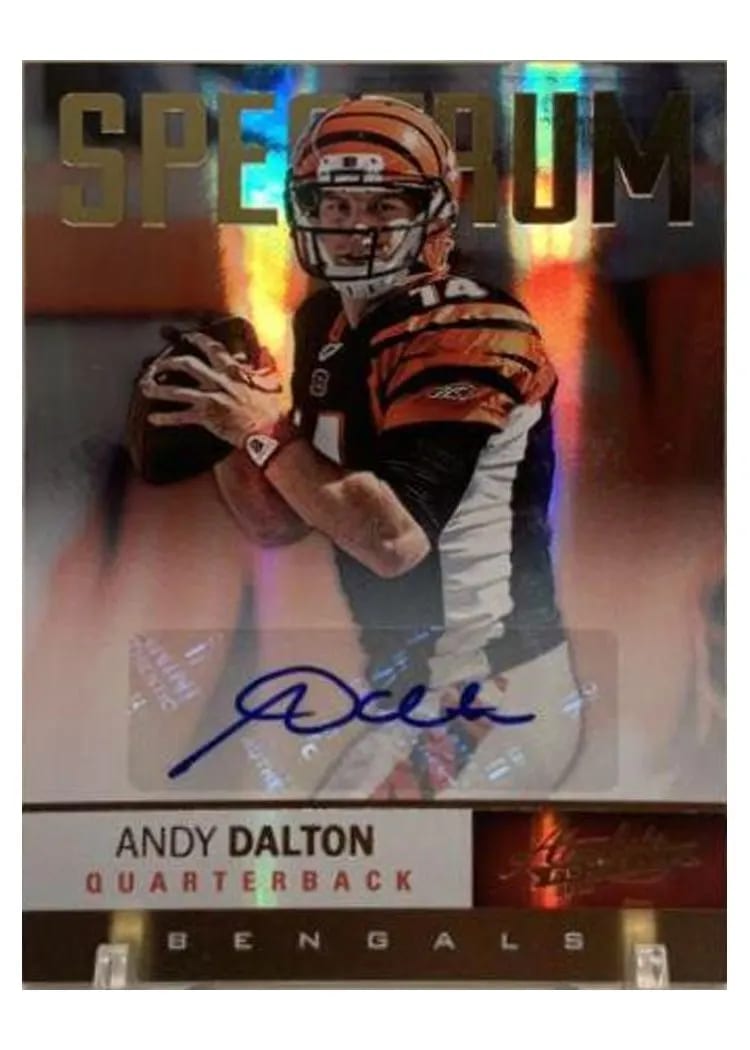 2012 Panini Absolute Andy Dalton #8 card