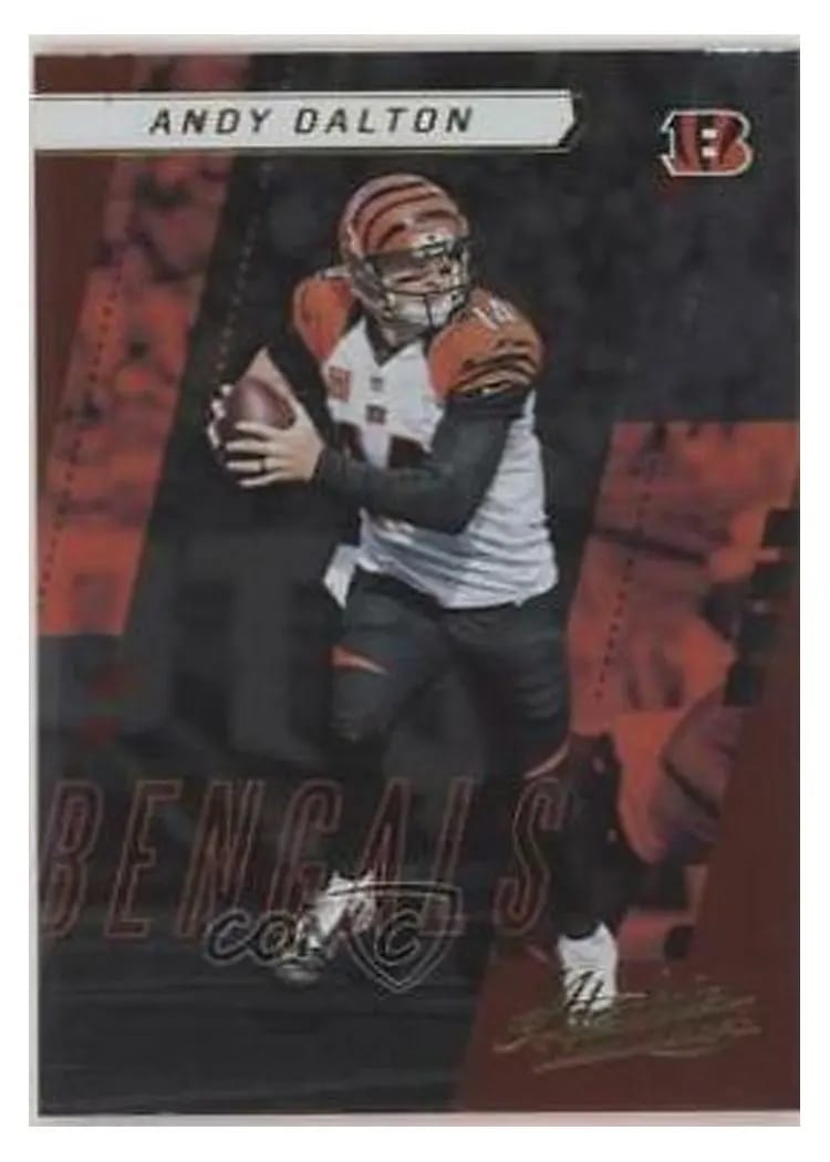 2017 Panini Absolute Andy Dalton #68 card