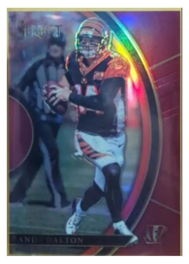 2017 Panini Select Base Set Andy Dalton #2 card