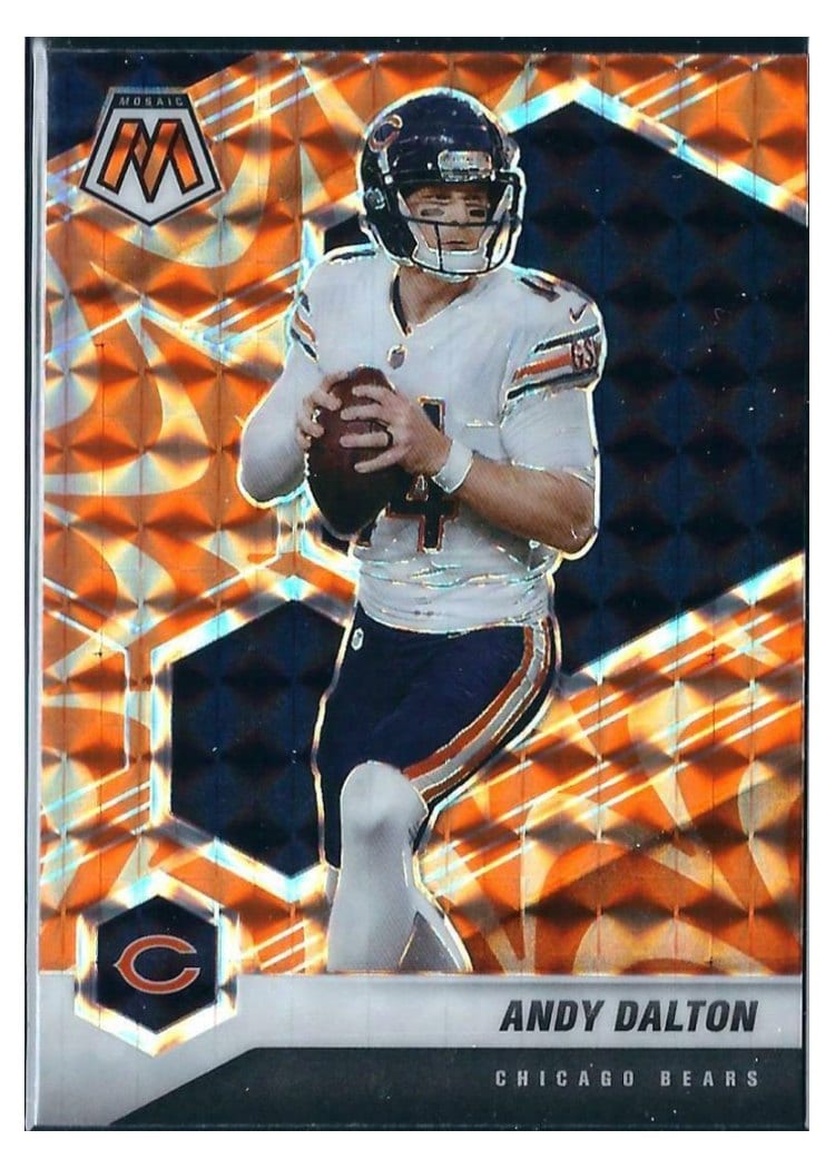 2021 Panini Mosaic Base Set Andy Dalton #44 card