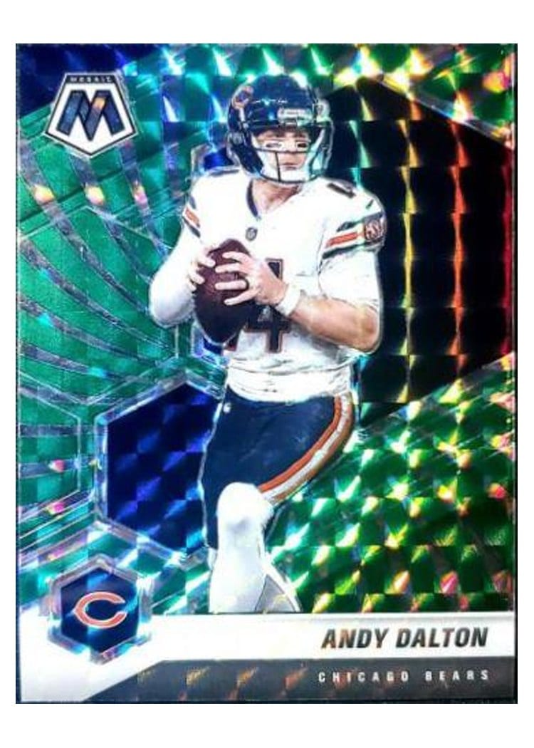 2021 Panini Mosaic Base Set Andy Dalton #44 card