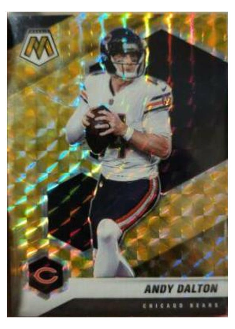 2021 Panini Mosaic Base Set Andy Dalton #44 card