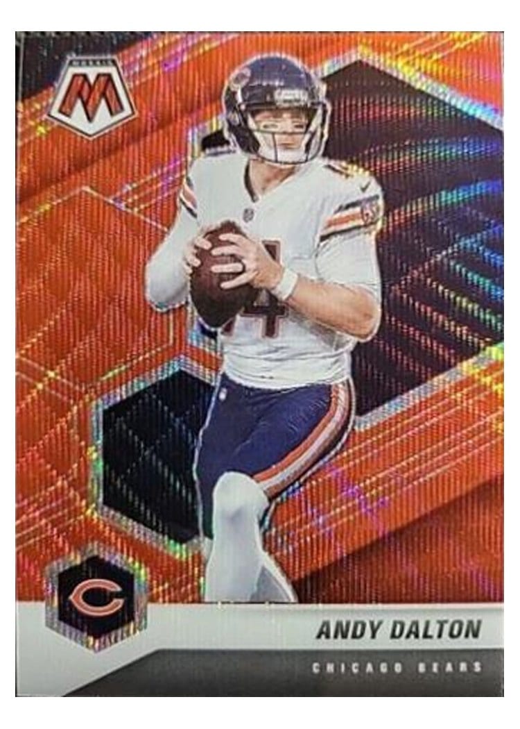 2021 Panini Mosaic Base Set Andy Dalton #44 card