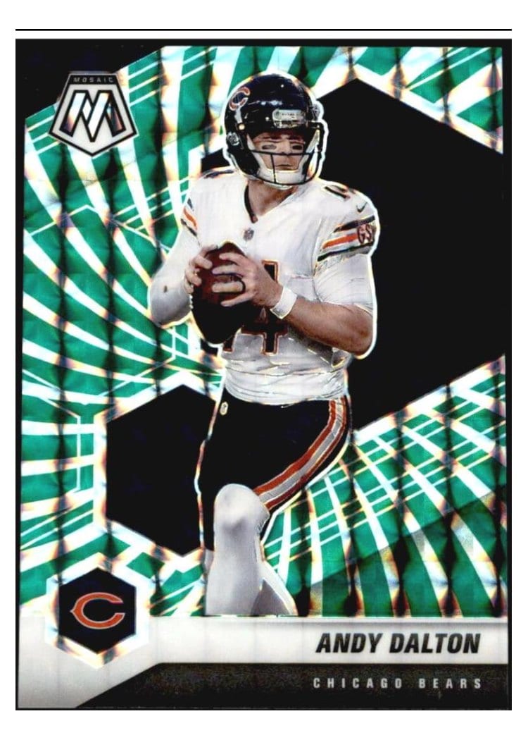 2021 Panini Mosaic Base Set Andy Dalton #44 card