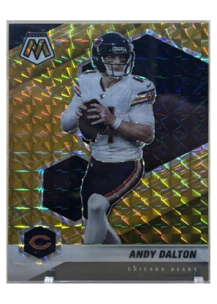 2021 Panini Mosaic Base Set Andy Dalton #44 card