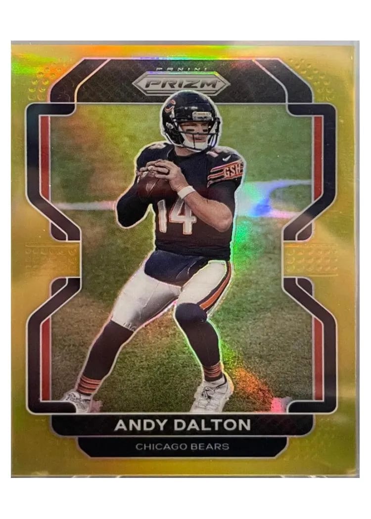 2021 Panini Prizm Base Set Andy Dalton #161 card