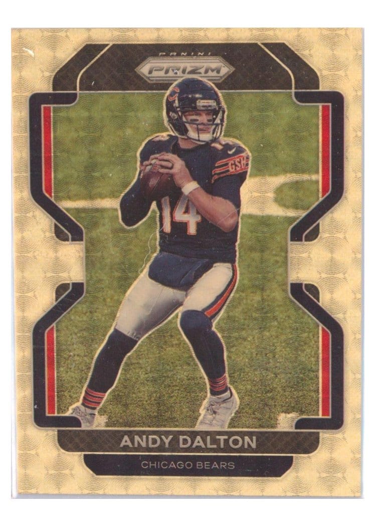 2021 Panini Prizm Base Set Andy Dalton #161 card