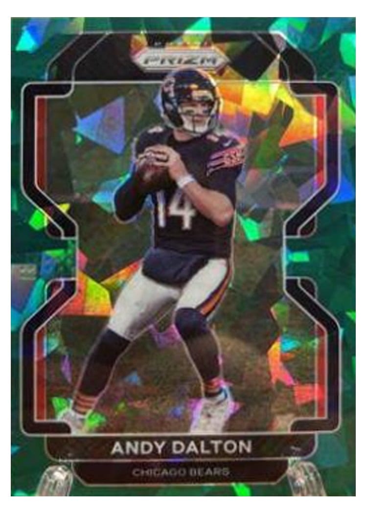 2021 Panini Prizm Base Set Andy Dalton #161 card