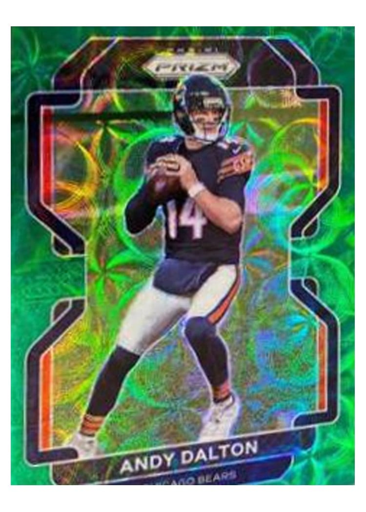 2021 Panini Prizm Base Set Andy Dalton #161 card