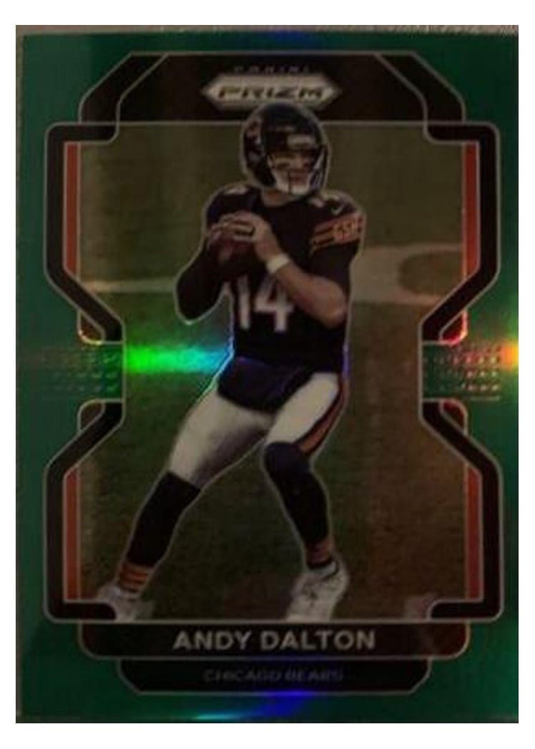 2021 Panini Prizm Base Set Andy Dalton #161 card
