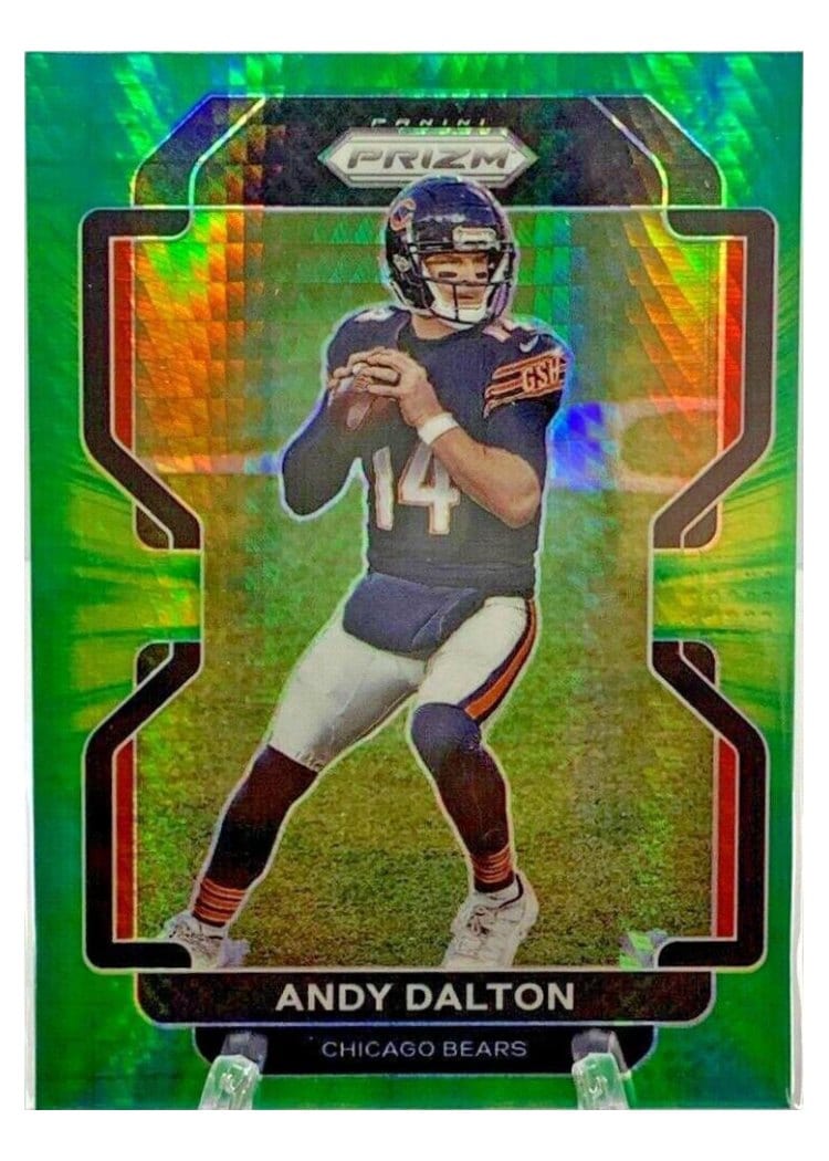 2021 Panini Prizm Base Set Andy Dalton #161 card
