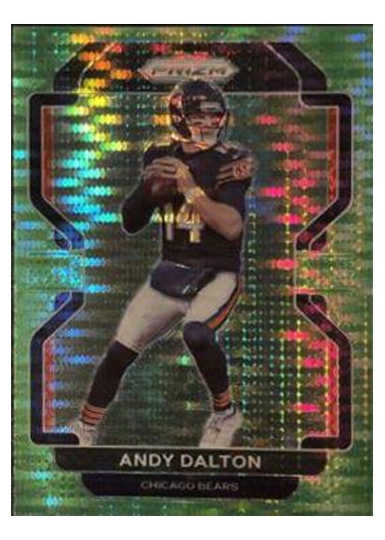 2021 Panini Prizm Base Set Andy Dalton #161 card