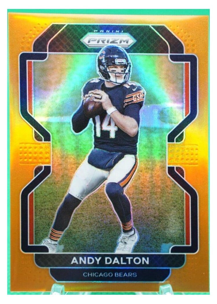 2021 Panini Prizm Base Set Andy Dalton #161 card