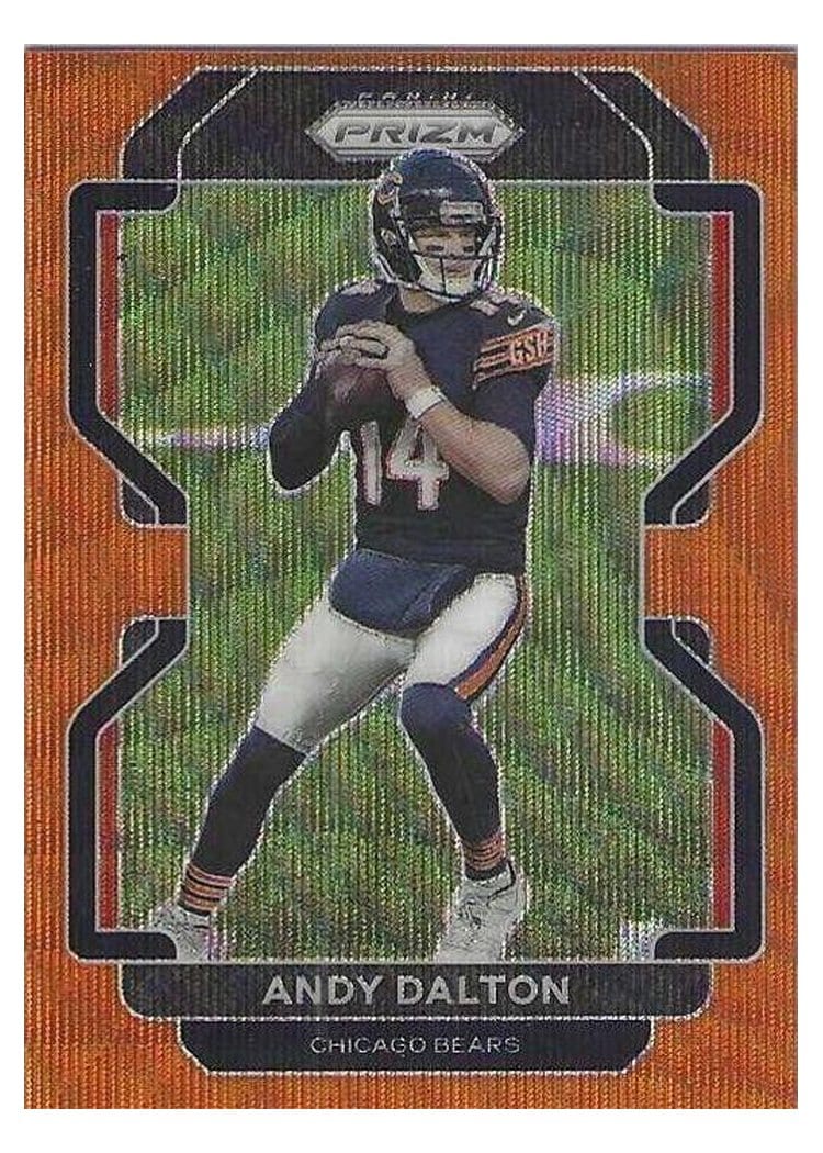 2021 Panini Prizm Base Set Andy Dalton #161 card