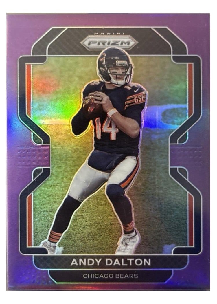 2021 Panini Prizm Base Set Andy Dalton #161 card