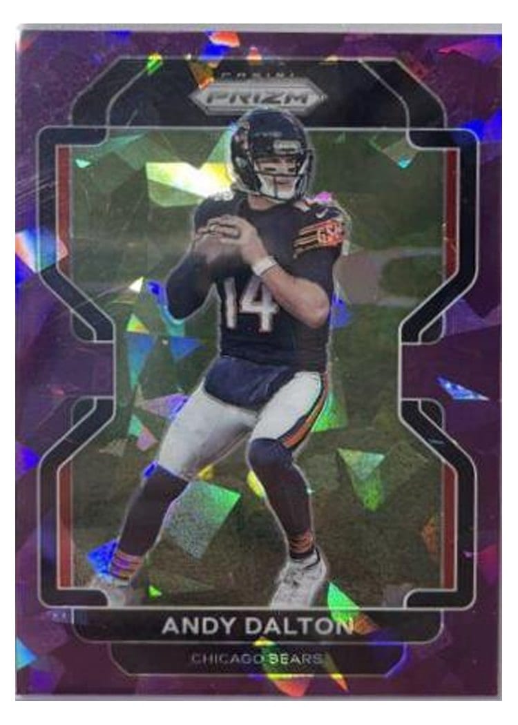 2021 Panini Prizm Base Set Andy Dalton #161 card