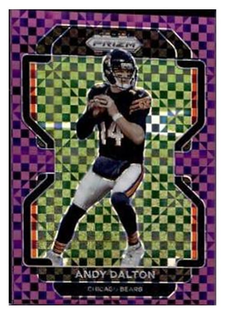 2021 Panini Prizm Base Set Andy Dalton #161 card