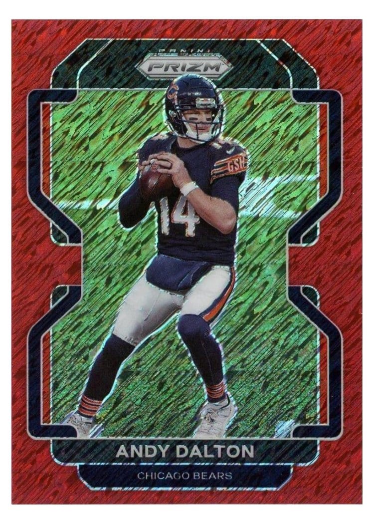 2021 Panini Prizm Base Set Andy Dalton #161 card