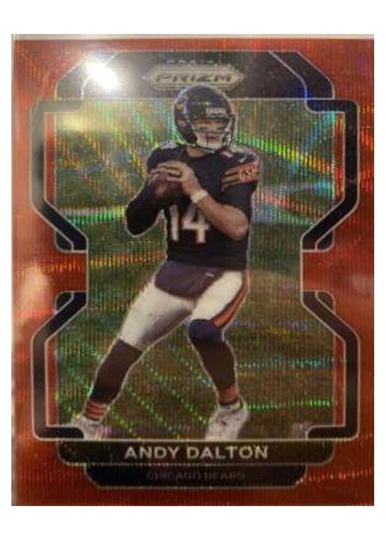 2021 Panini Prizm Base Set Andy Dalton #161 card