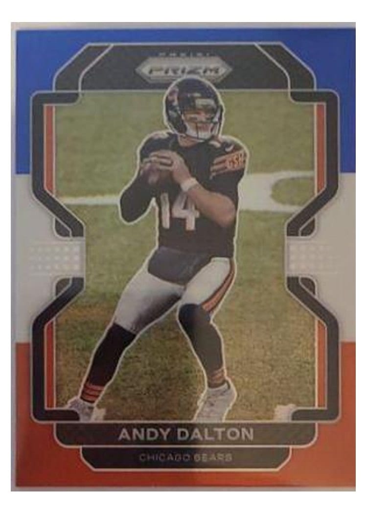 2021 Panini Prizm Base Set Andy Dalton #161 card