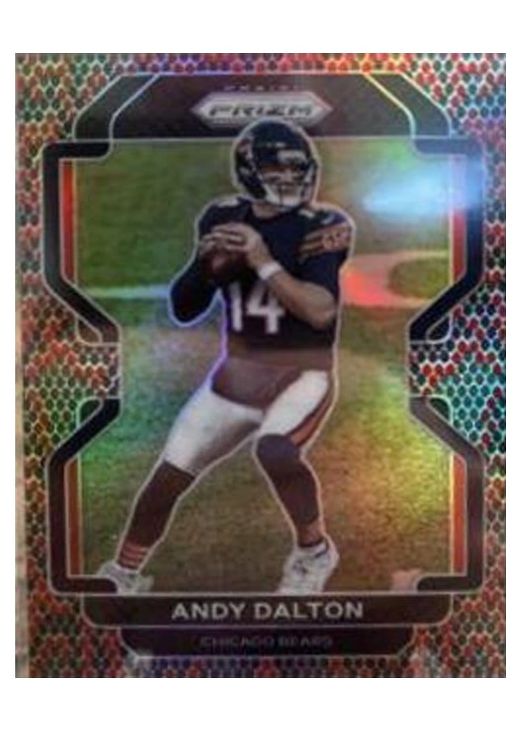 2021 Panini Prizm Base Set Andy Dalton #161 card