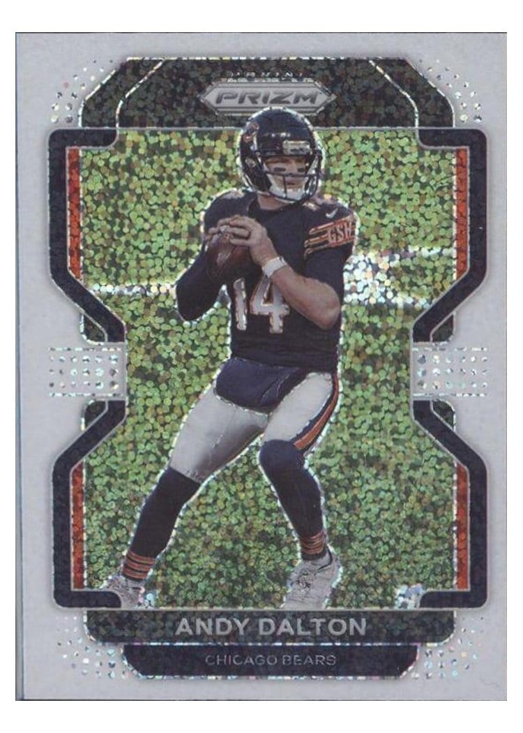2021 Panini Prizm Base Set Andy Dalton #161 card