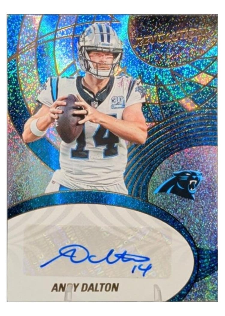 2025 Panini Revolution Autographs Andy Dalton #6 card