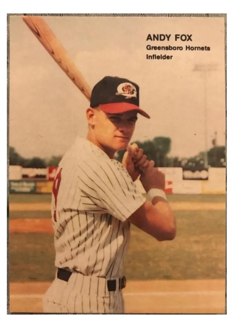 1990 Best Andy Fox #263 card
