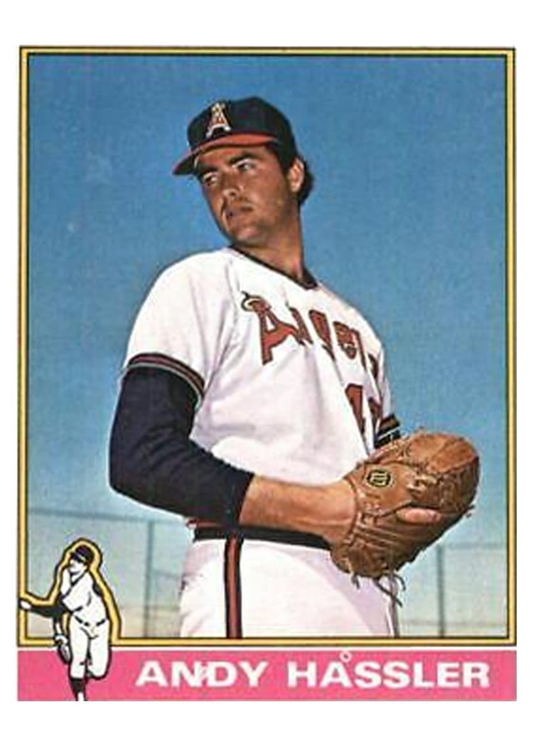 1976 Topps Andy Hassler #207 card