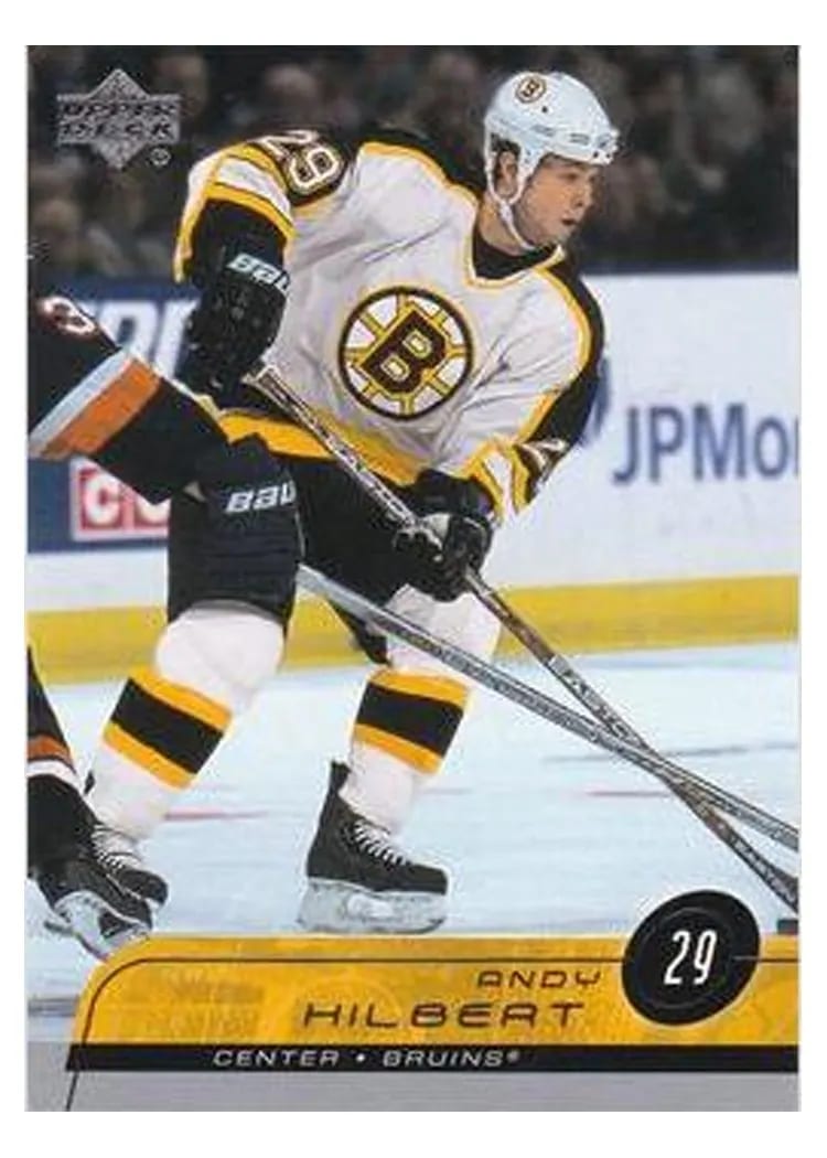2002 Upper Deck Andy Hilbert #15 card