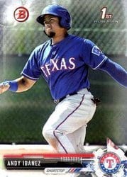 2017 Bowman Prospects Andy Ibanez #BP36 card