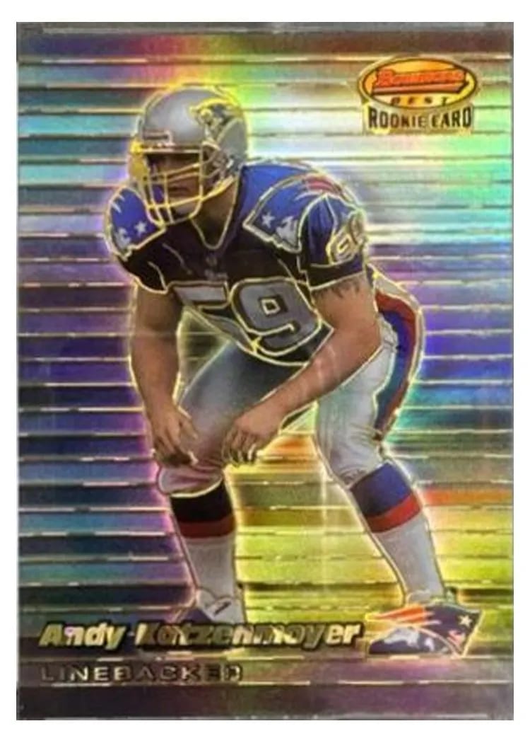 1999 Bowman's Best Andy Katzenmoyer #112 card