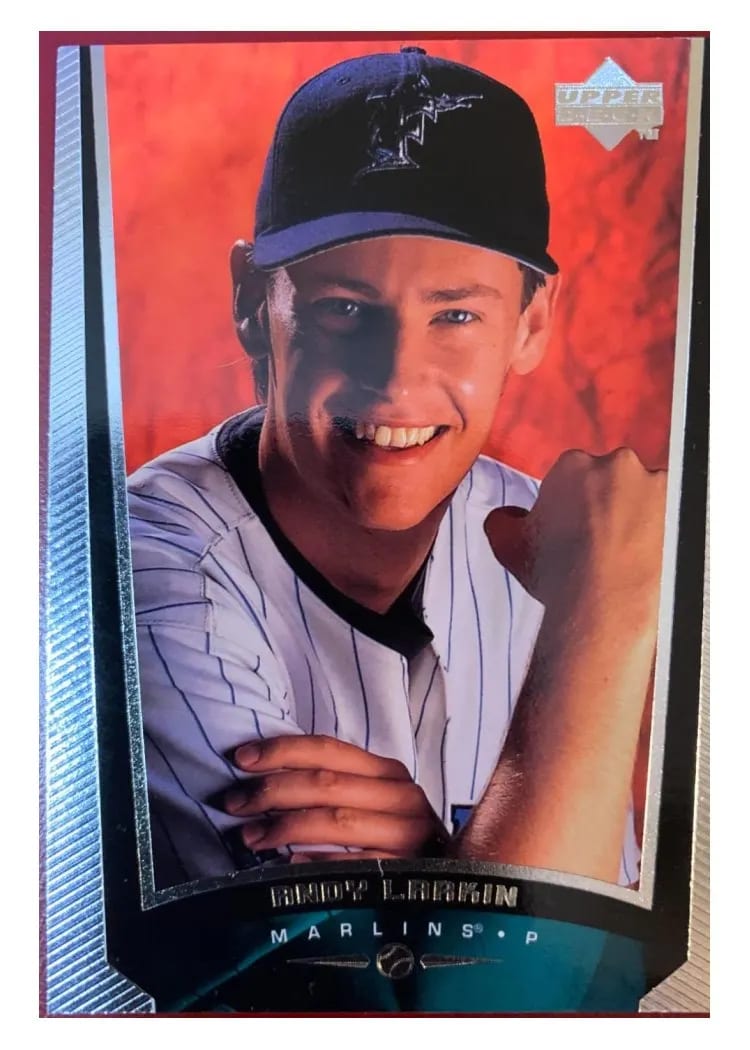 1998 Upper Deck Andy Larkin #103 card