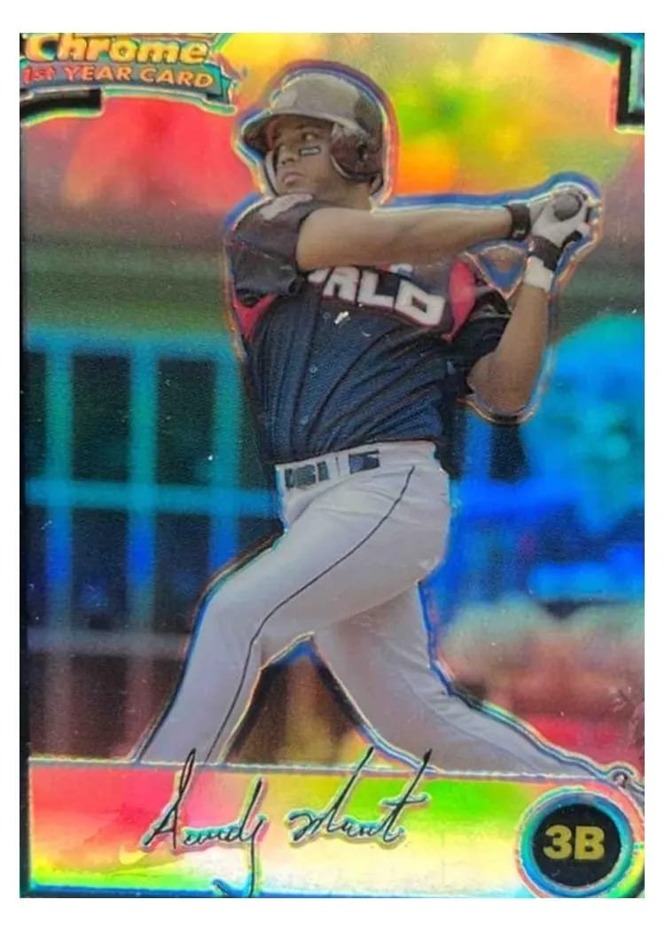 2003 Bowman Chrome Draft Picks Andy Marte #BDP146 card