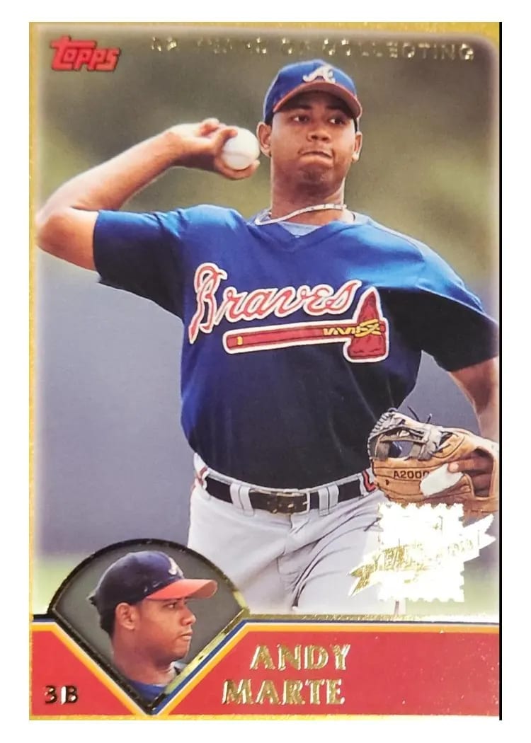 2003 Topps Andy Marte card