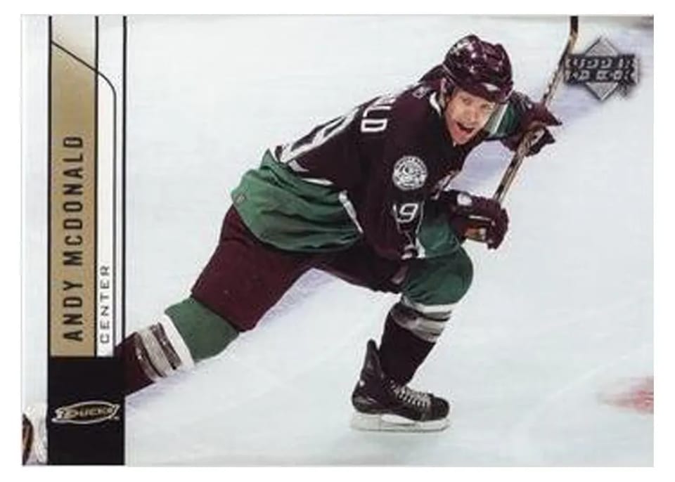 2006 Upper Deck Andy McDonald #4 card