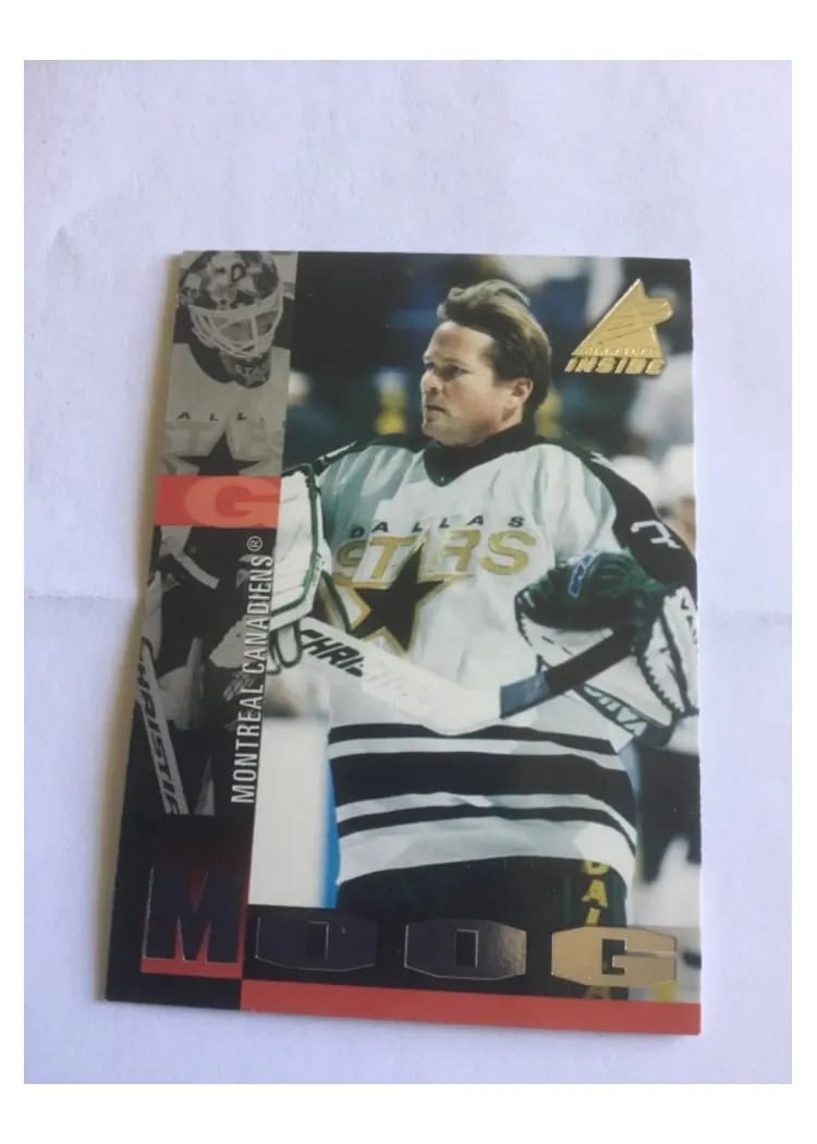 1997 Pinnacle Inside Andy Moog #47 card