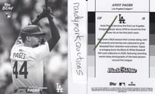 2024 Topps Black & White Base Set Andy Pages #18 card