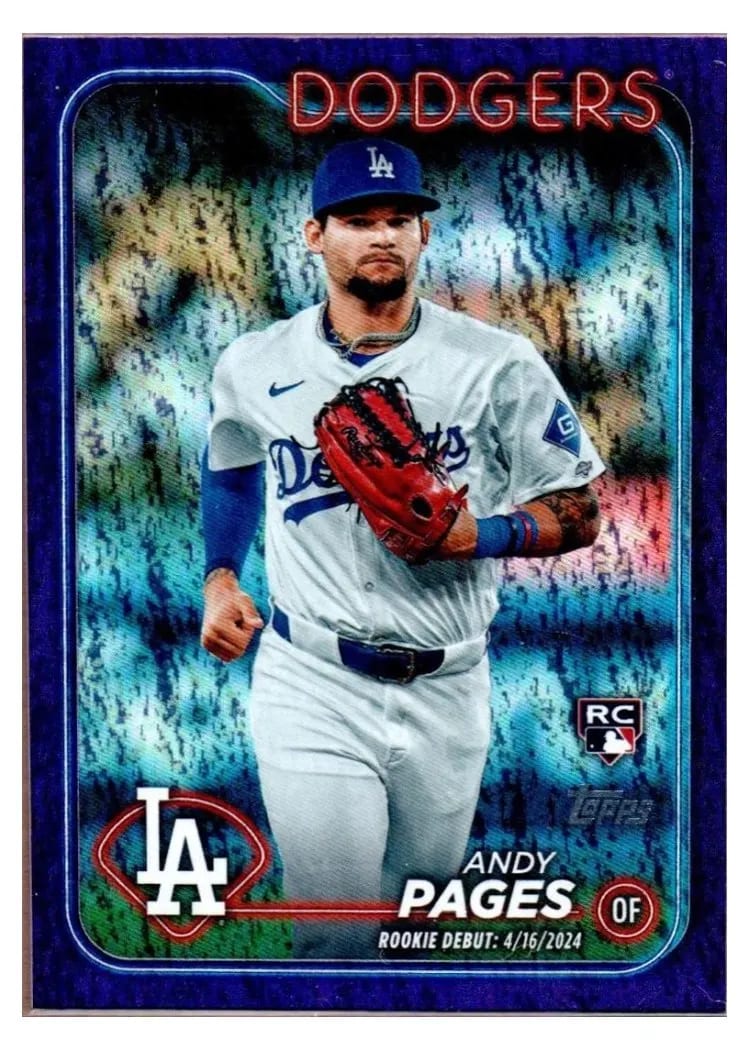 2024 Topps Update Base Set Andy Pages #US108 card
