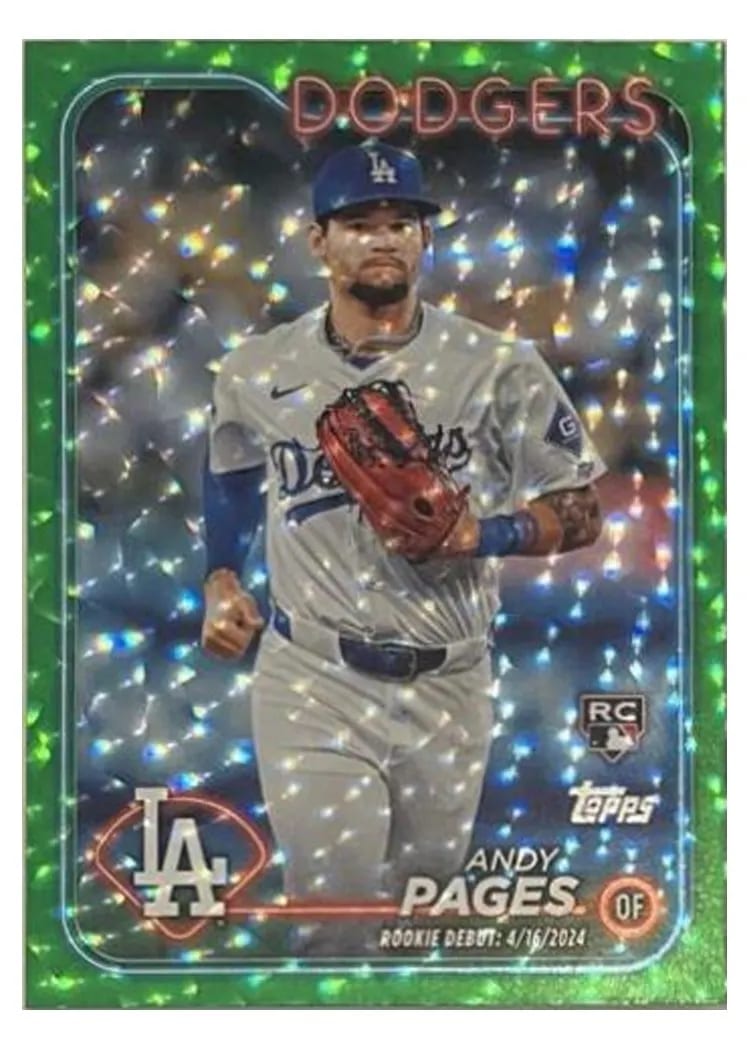 2024 Topps Update Base Set Andy Pages #US108 card