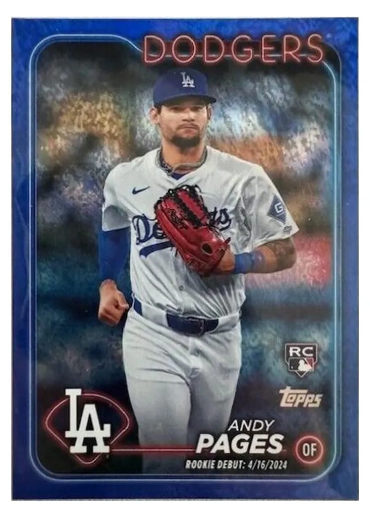2024 Topps Update Base Set Andy Pages #US108 card