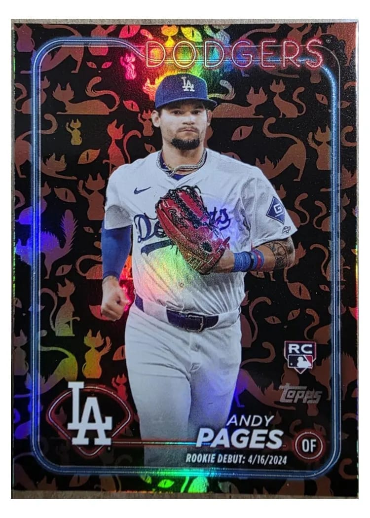 2024 Topps Update Base Set Andy Pages #US108 card