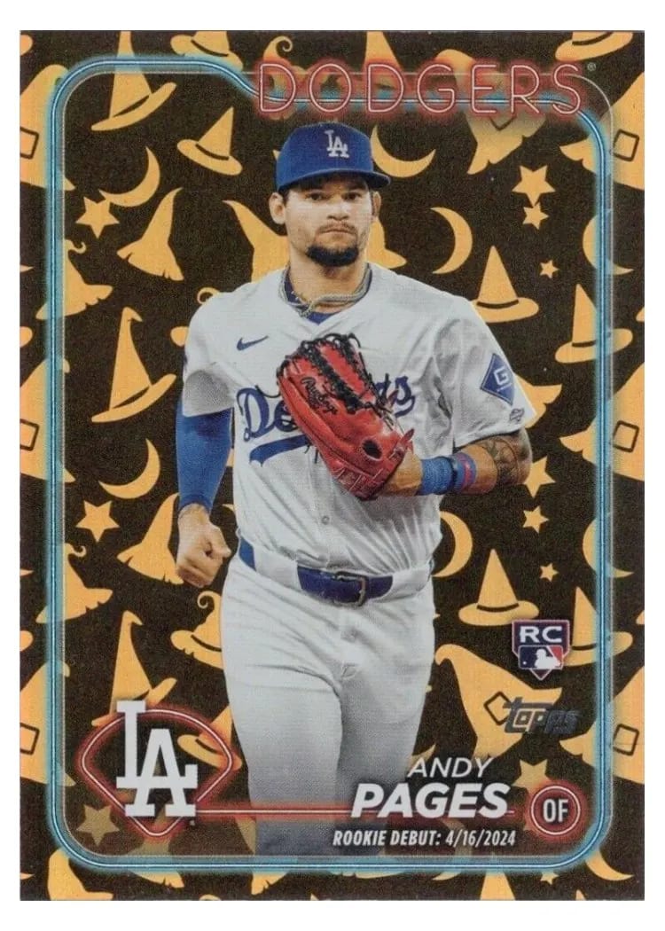2024 Topps Update Base Set Andy Pages #US108 card