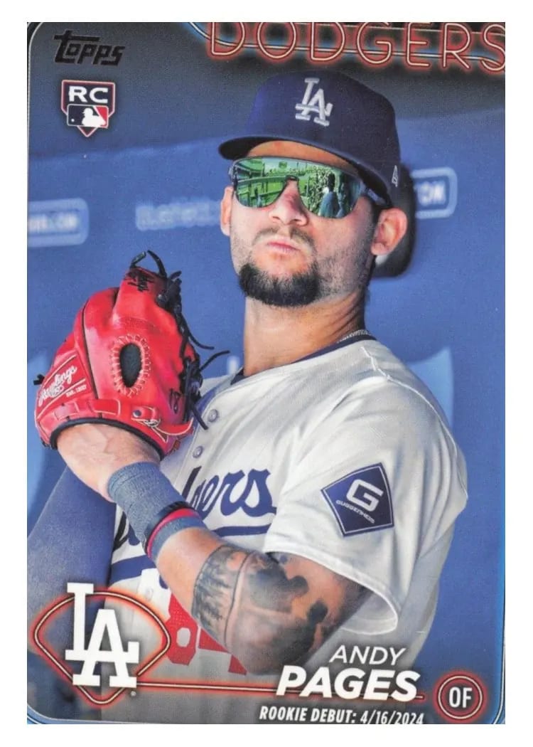 2024 Topps Update Base Set Andy Pages #US108 card