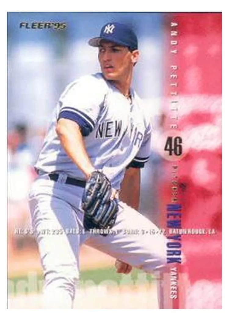 1995 Fleer Update Andy Pettitte #U-27 card