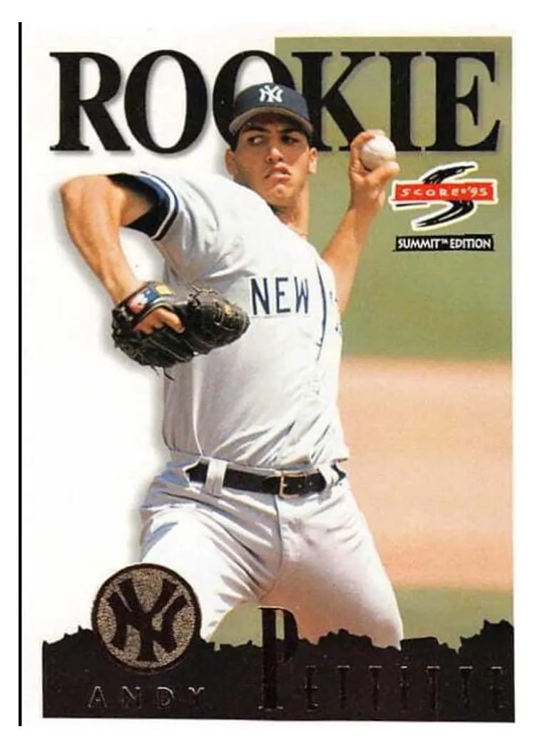 1995 Summit Andy Pettitte #168 card