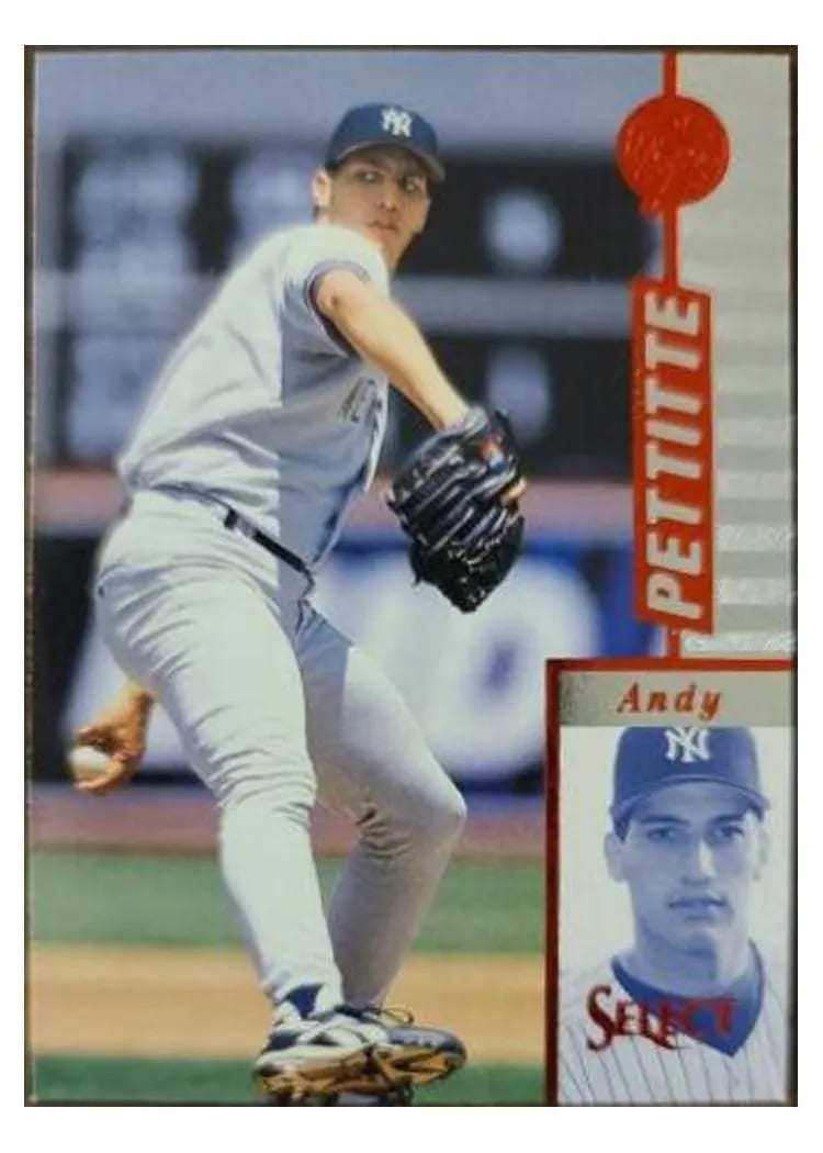 1997 Select Andy Pettitte #58 card